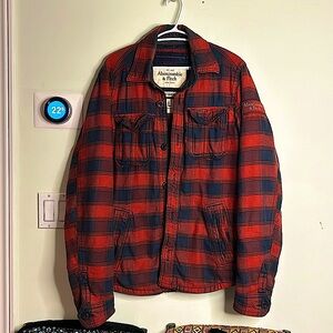 Abercrombie and Fitch Lined Button Down Flannel
